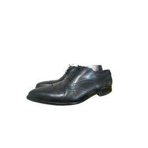 To Boot New York Adam Derrick Black Leather WingTip Oxford Shoes Men's Sz 10.5